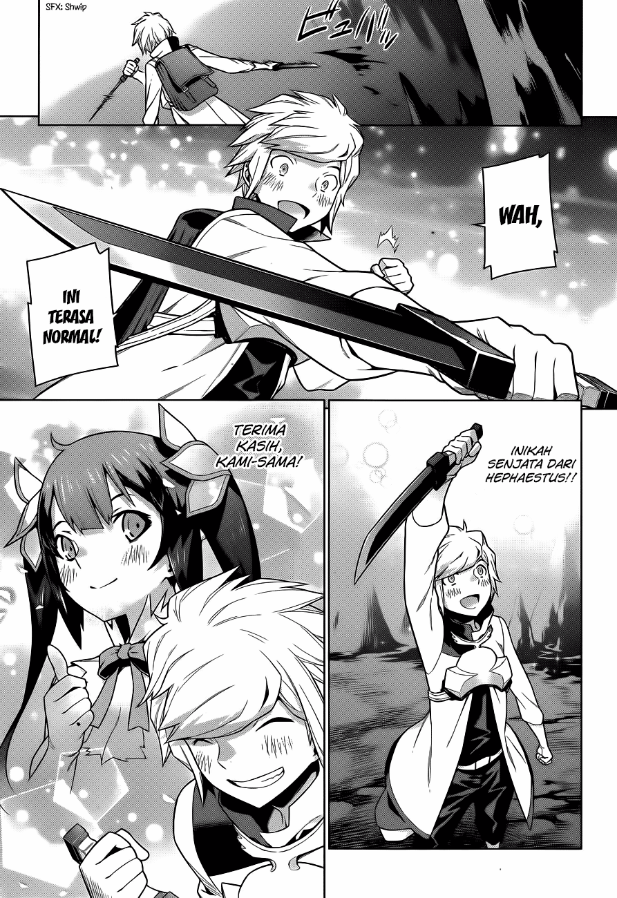 Dungeon ni Deai o Motomeru no wa Machigatte Iru Darou ka Chapter 14