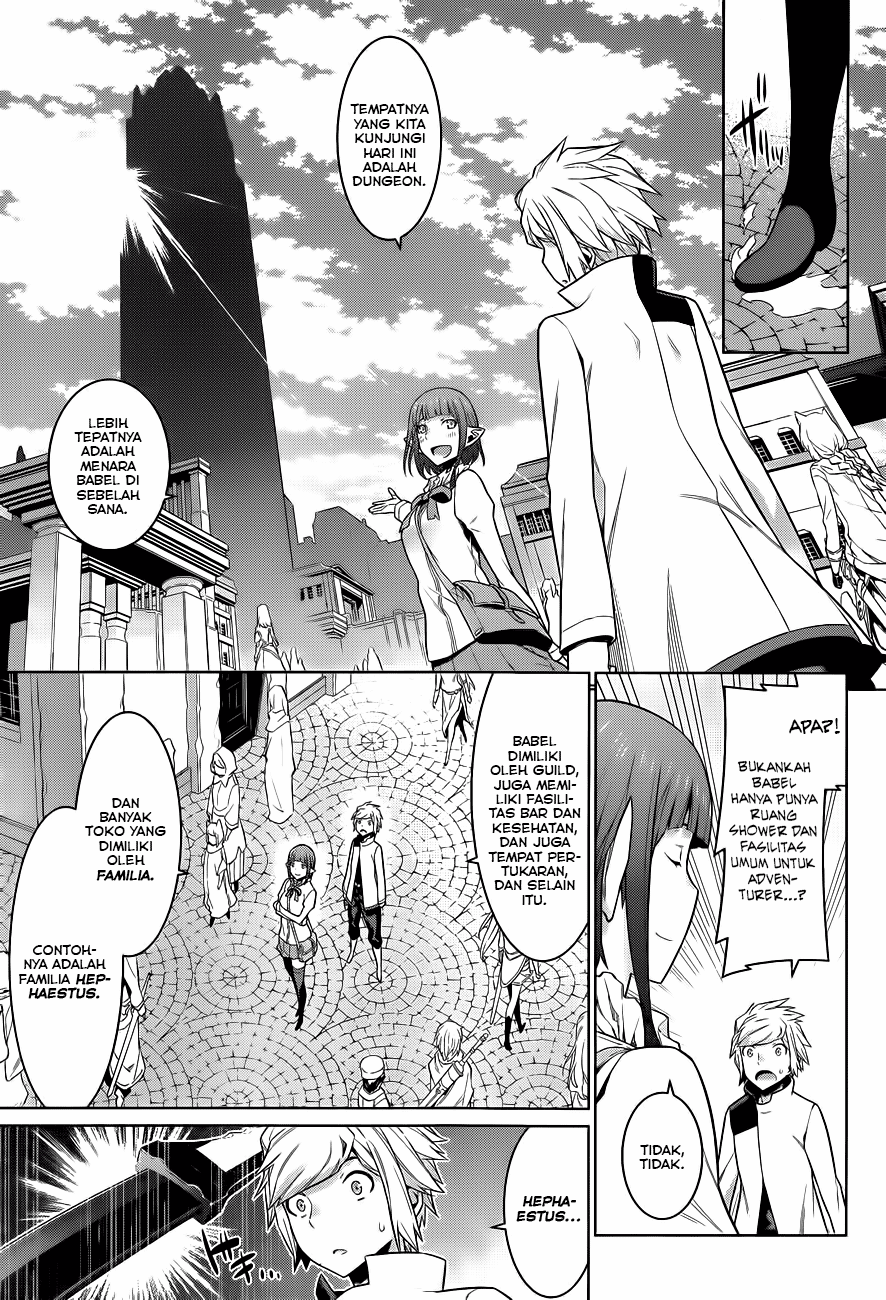 Dungeon ni Deai o Motomeru no wa Machigatte Iru Darou ka Chapter 14