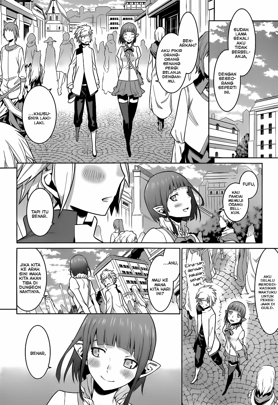 Dungeon ni Deai o Motomeru no wa Machigatte Iru Darou ka Chapter 14