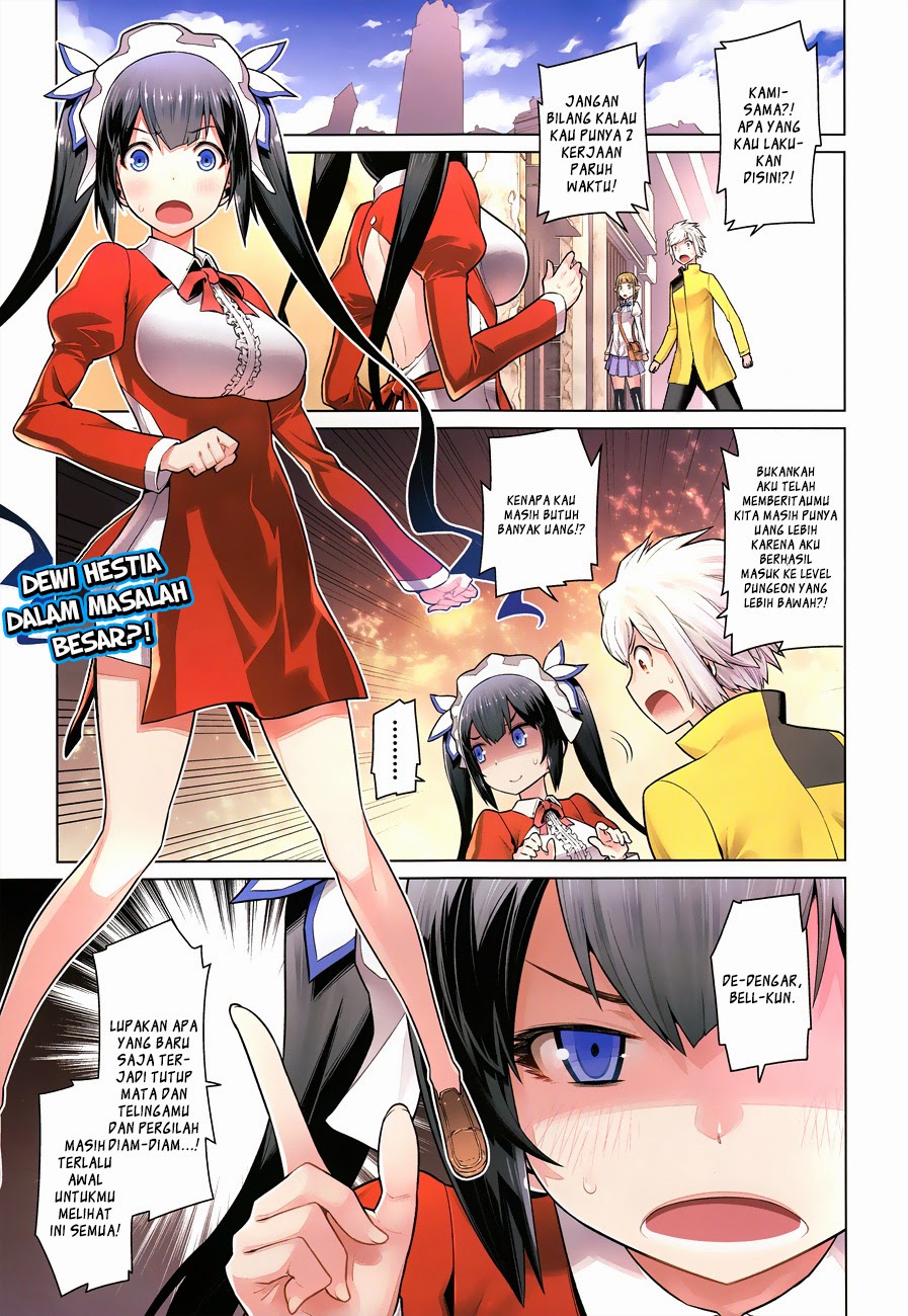 Dungeon ni Deai o Motomeru no wa Machigatte Iru Darou ka Chapter 15