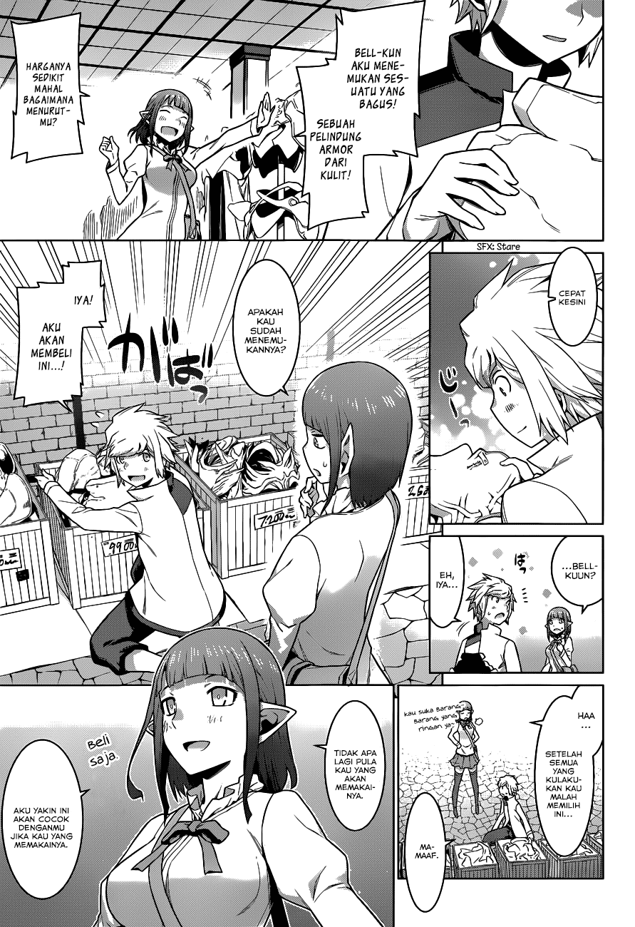 Dungeon ni Deai o Motomeru no wa Machigatte Iru Darou ka Chapter 15