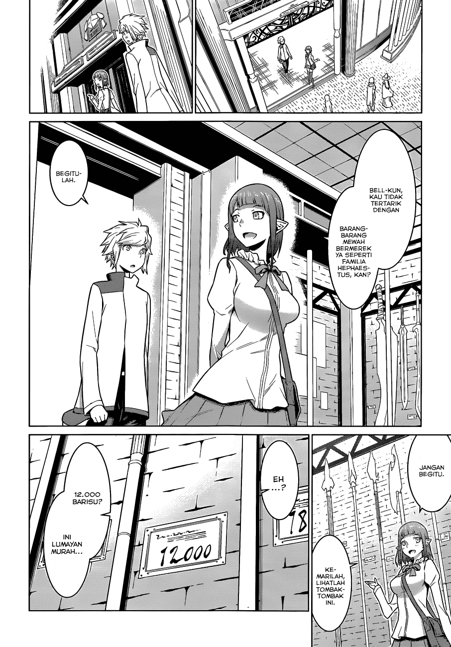 Dungeon ni Deai o Motomeru no wa Machigatte Iru Darou ka Chapter 15