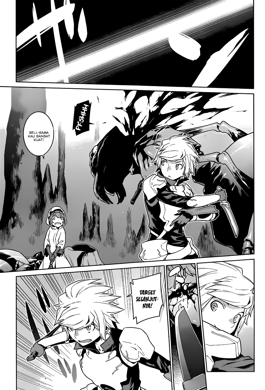 Dungeon ni Deai o Motomeru no wa Machigatte Iru Darou ka Chapter 17