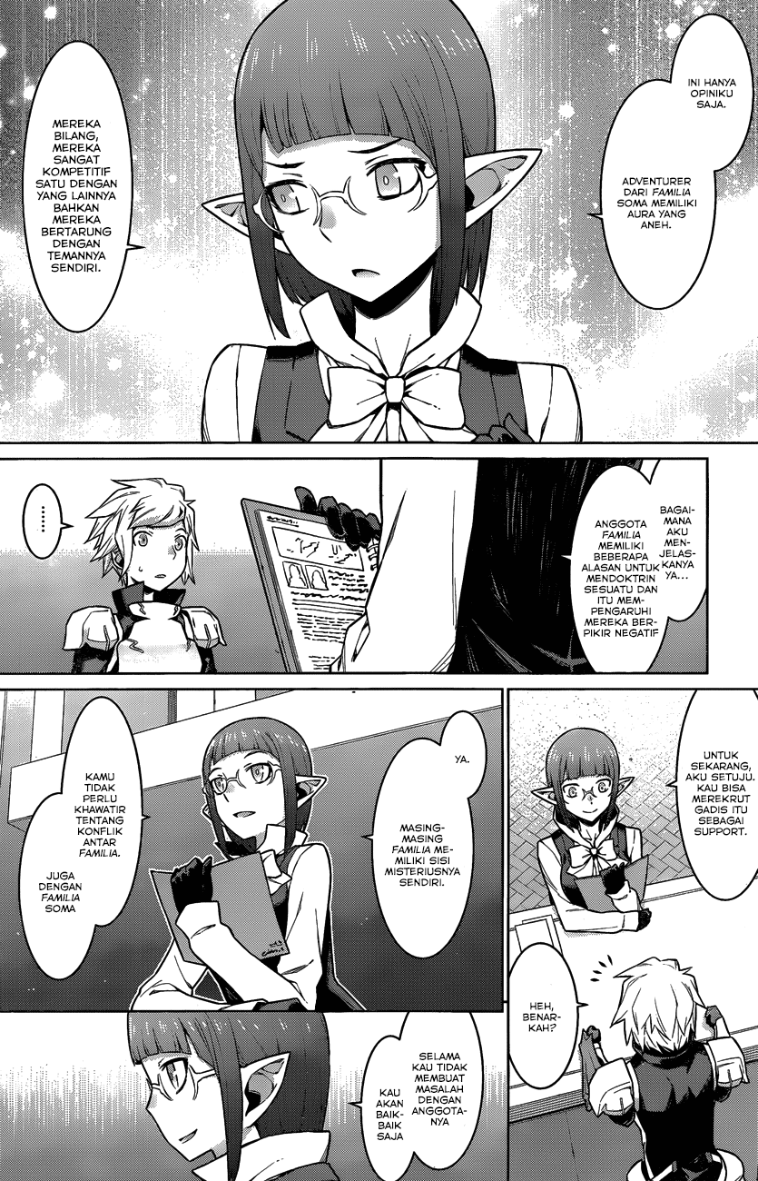 Dungeon ni Deai o Motomeru no wa Machigatte Iru Darou ka Chapter 18