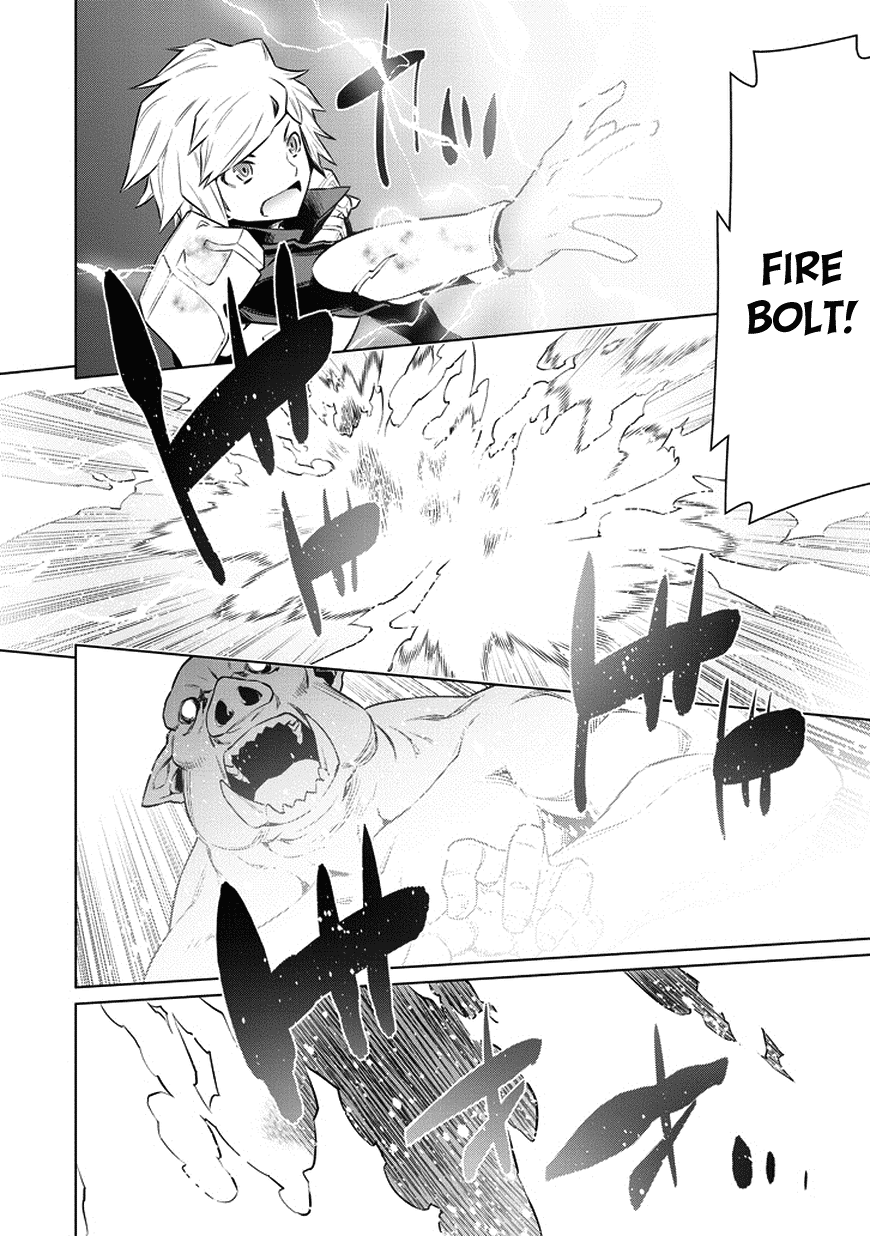 Dungeon ni Deai o Motomeru no wa Machigatte Iru Darou ka Chapter 34