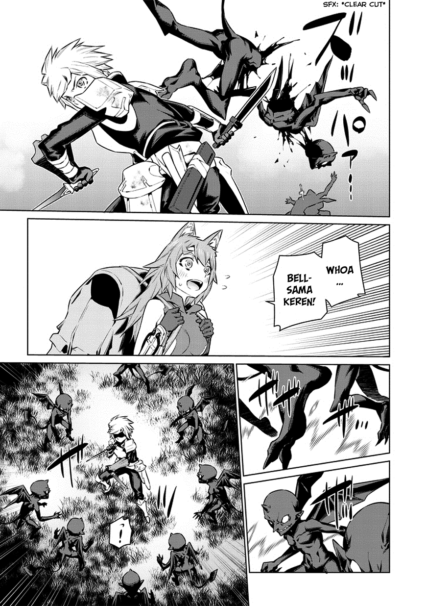 Dungeon ni Deai o Motomeru no wa Machigatte Iru Darou ka Chapter 34