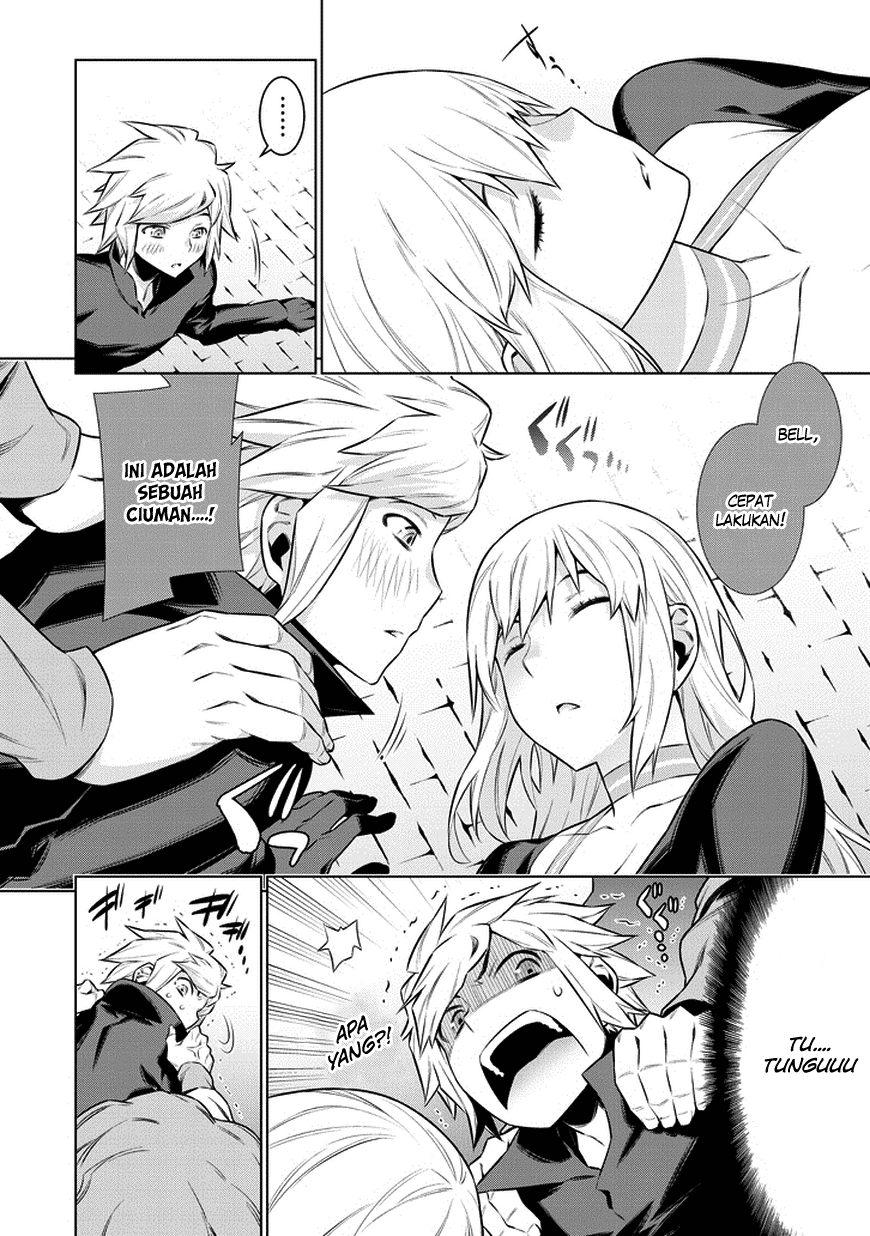 Dungeon ni Deai o Motomeru no wa Machigatte Iru Darou ka Chapter 35