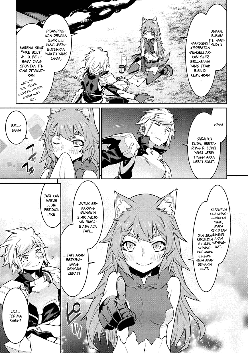 Dungeon ni Deai o Motomeru no wa Machigatte Iru Darou ka Chapter 35