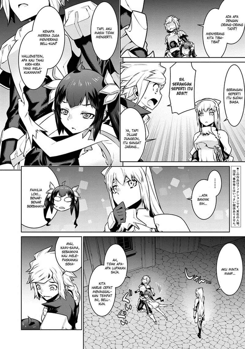 Dungeon ni Deai o Motomeru no wa Machigatte Iru Darou ka Chapter 37