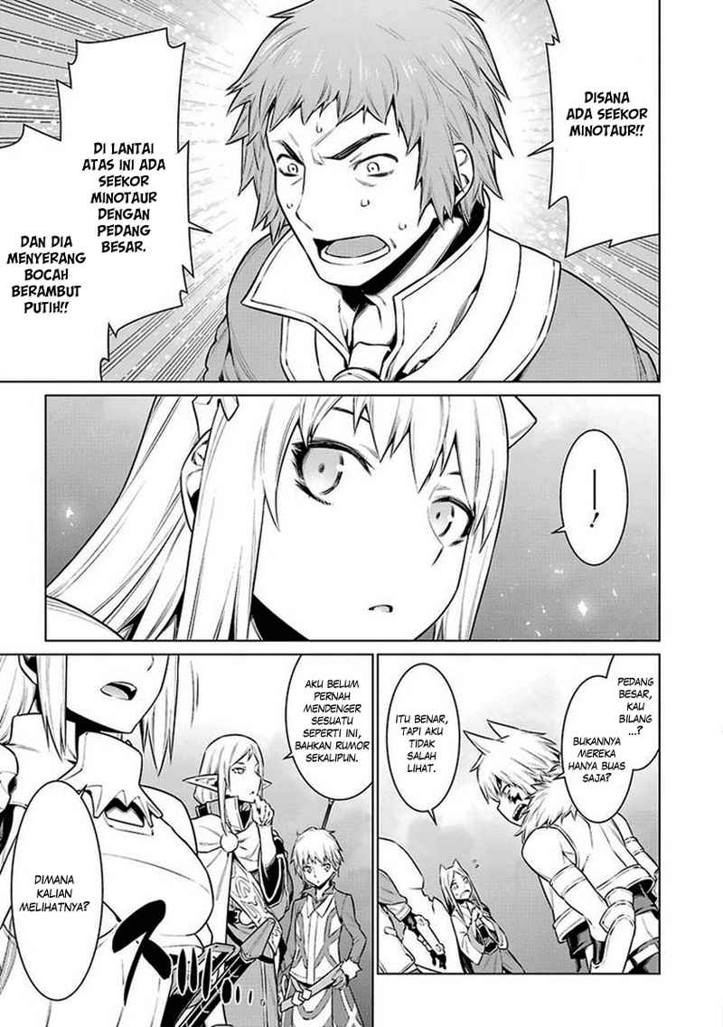 Dungeon ni Deai o Motomeru no wa Machigatte Iru Darou ka Chapter 41