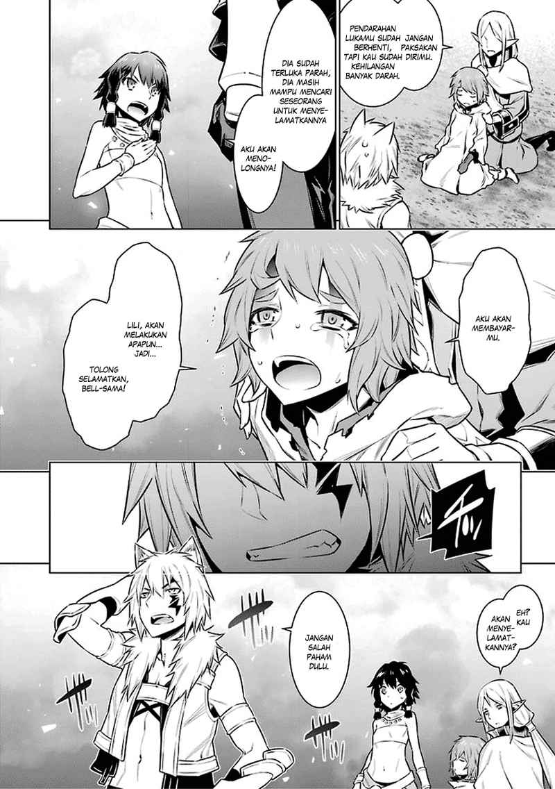 Dungeon ni Deai o Motomeru no wa Machigatte Iru Darou ka Chapter 43