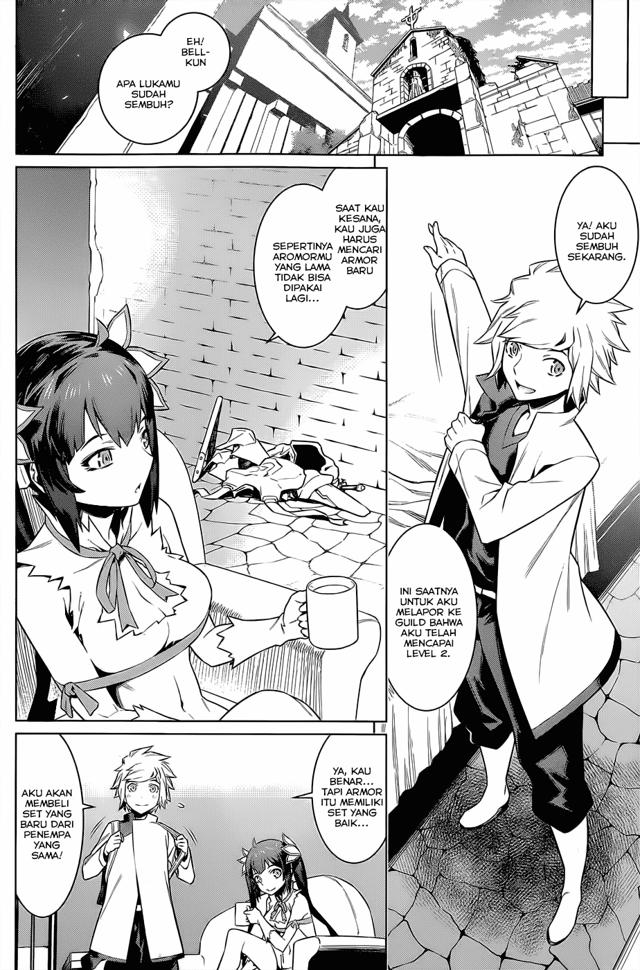 Dungeon ni Deai o Motomeru no wa Machigatte Iru Darou ka Chapter 46