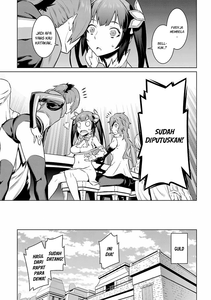 Dungeon ni Deai o Motomeru no wa Machigatte Iru Darou ka Chapter 48