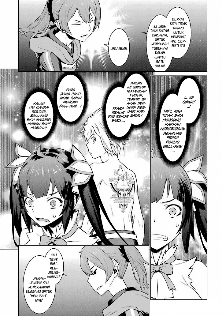 Dungeon ni Deai o Motomeru no wa Machigatte Iru Darou ka Chapter 48