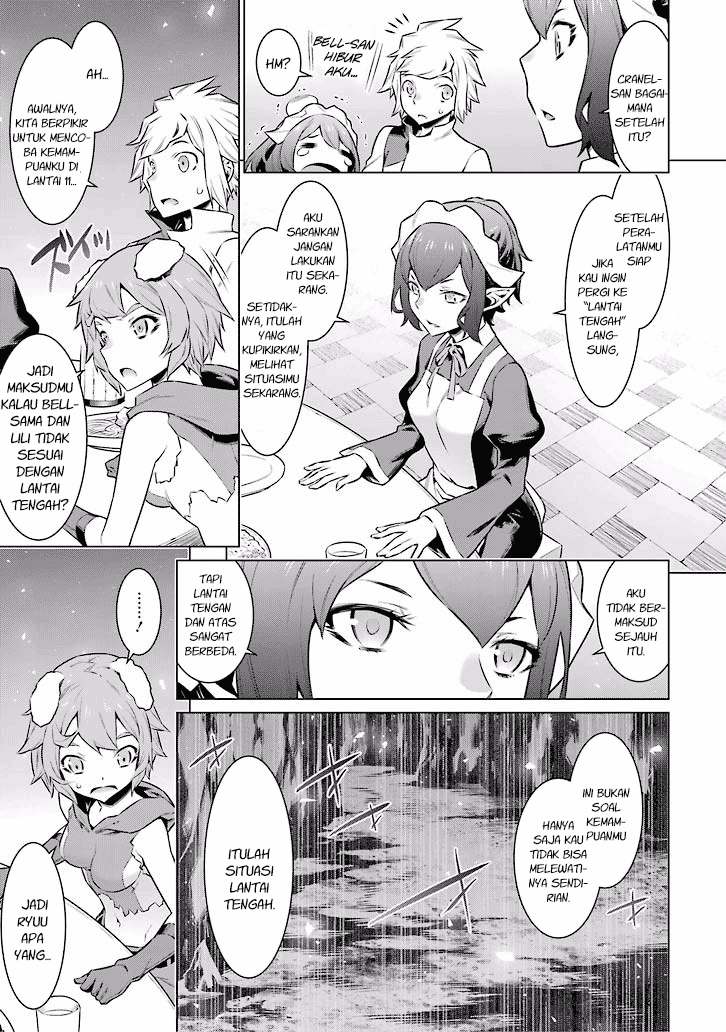 Dungeon ni Deai o Motomeru no wa Machigatte Iru Darou ka Chapter 49