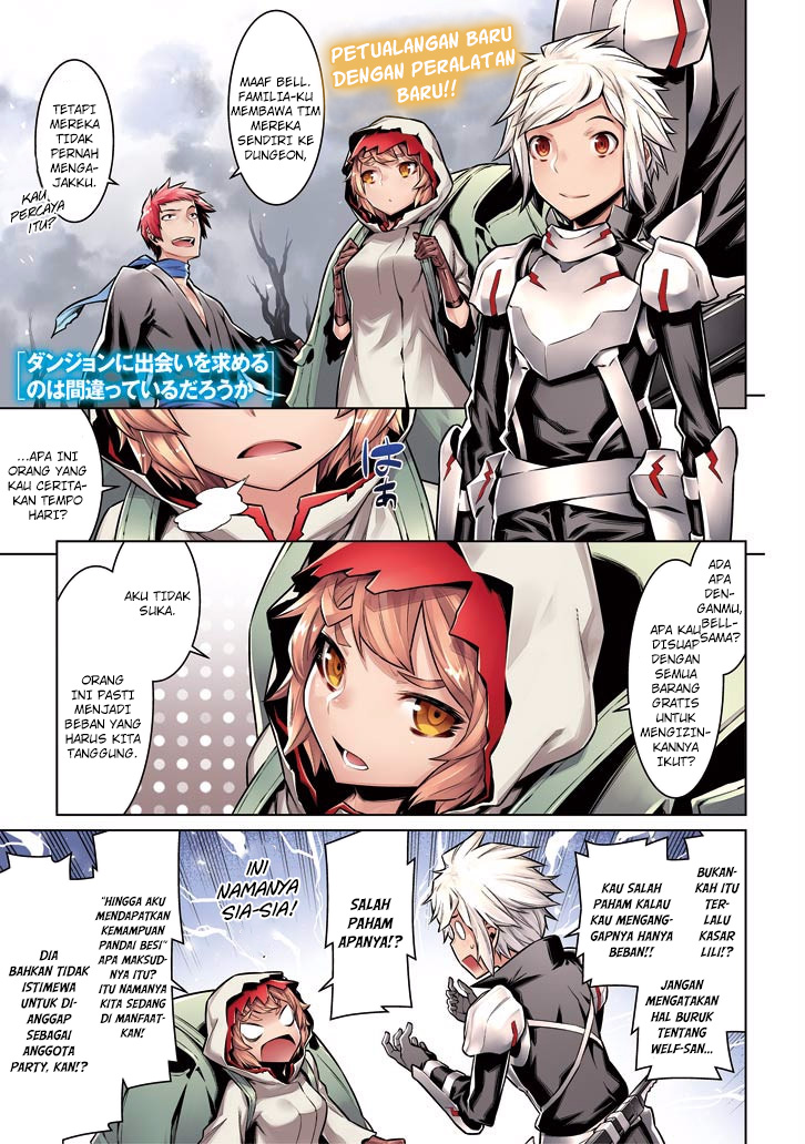 Dungeon ni Deai o Motomeru no wa Machigatte Iru Darou ka Chapter 51