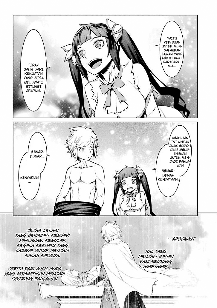 Dungeon ni Deai o Motomeru no wa Machigatte Iru Darou ka Chapter 53