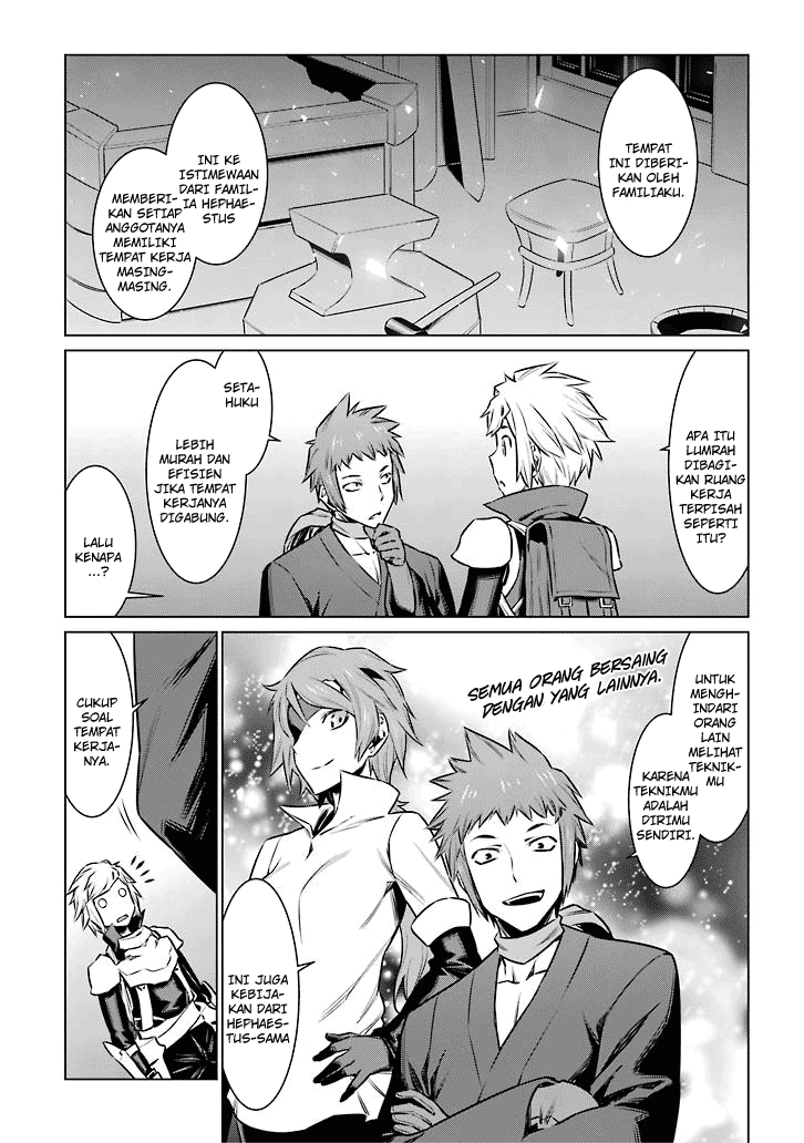 Dungeon ni Deai o Motomeru no wa Machigatte Iru Darou ka Chapter 54