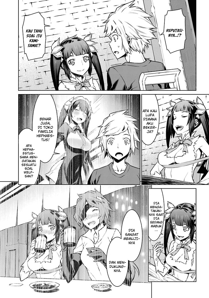 Dungeon ni Deai o Motomeru no wa Machigatte Iru Darou ka Chapter 54