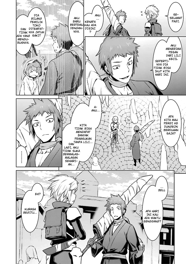 Dungeon ni Deai o Motomeru no wa Machigatte Iru Darou ka Chapter 54