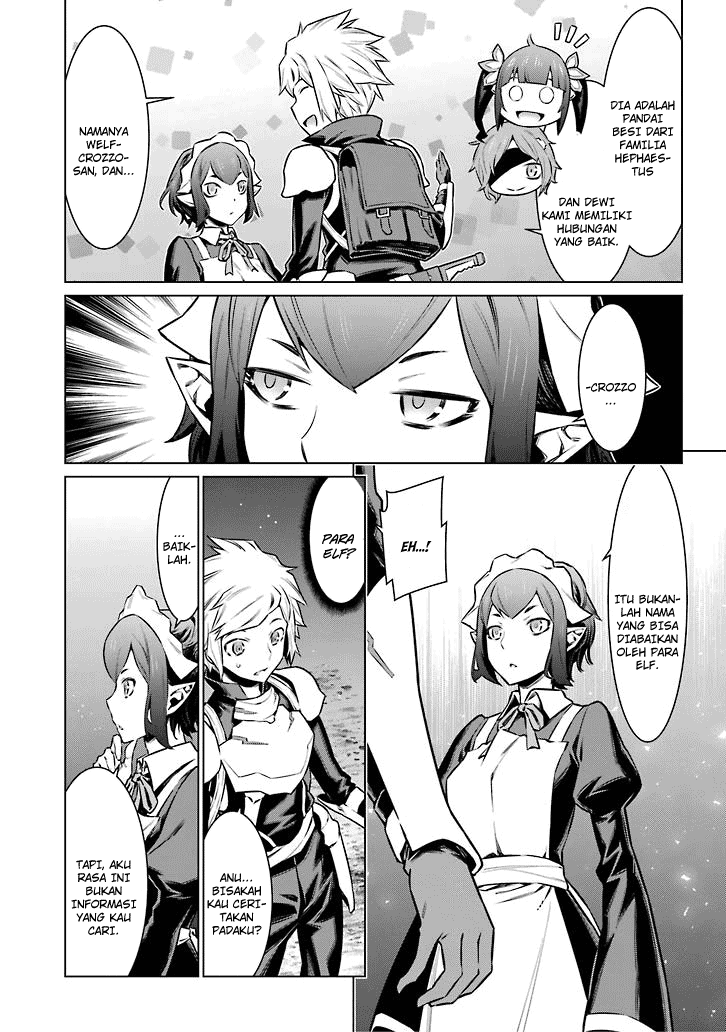 Dungeon ni Deai o Motomeru no wa Machigatte Iru Darou ka Chapter 54