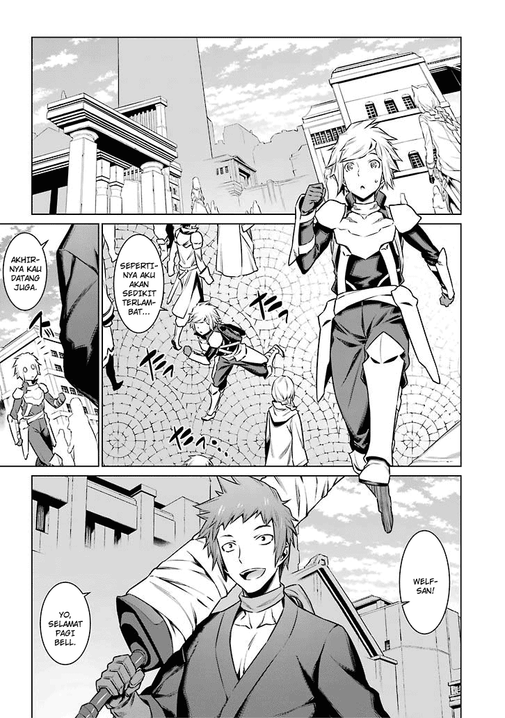 Dungeon ni Deai o Motomeru no wa Machigatte Iru Darou ka Chapter 54