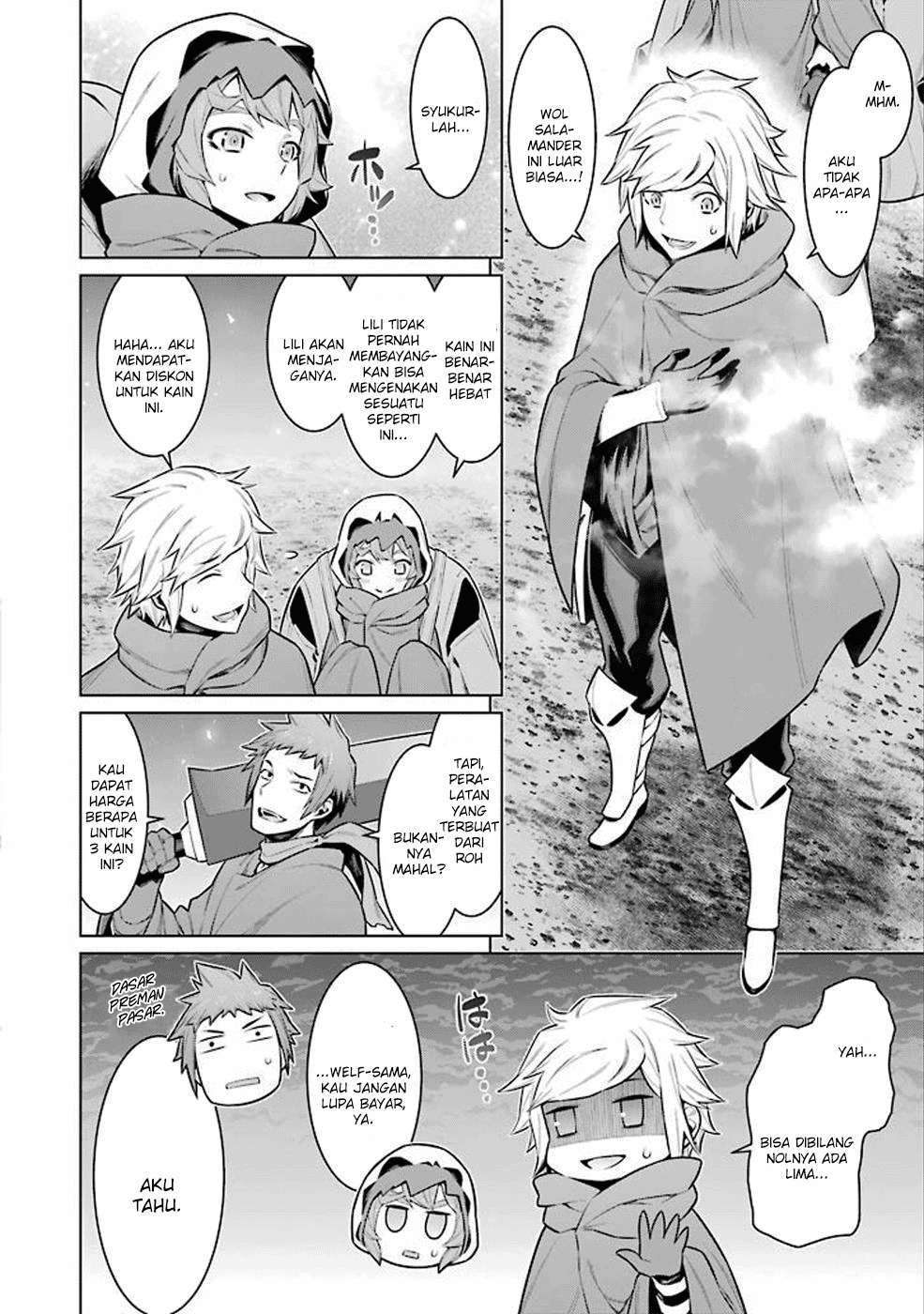 Dungeon ni Deai o Motomeru no wa Machigatte Iru Darou ka Chapter 57