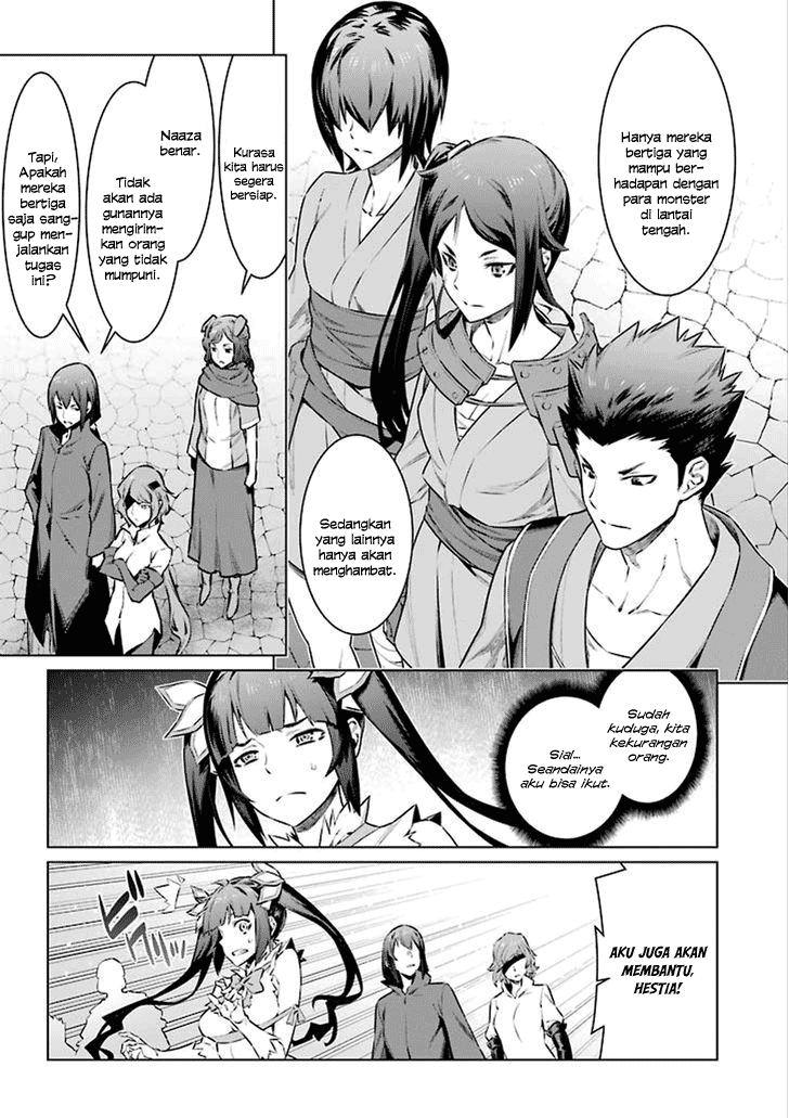 Dungeon ni Deai o Motomeru no wa Machigatte Iru Darou ka Chapter 61