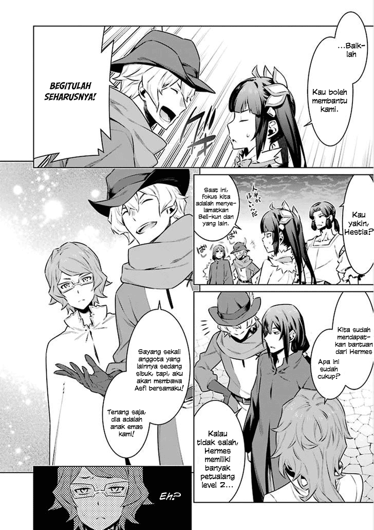 Dungeon ni Deai o Motomeru no wa Machigatte Iru Darou ka Chapter 61