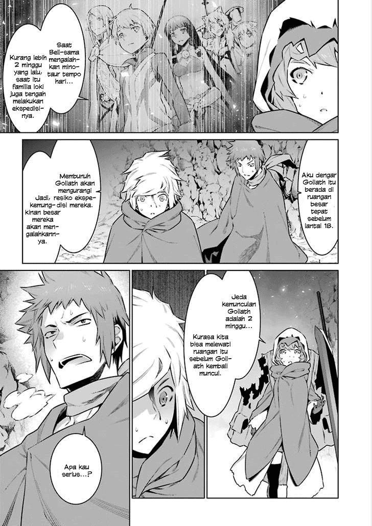 Dungeon ni Deai o Motomeru no wa Machigatte Iru Darou ka Chapter 61