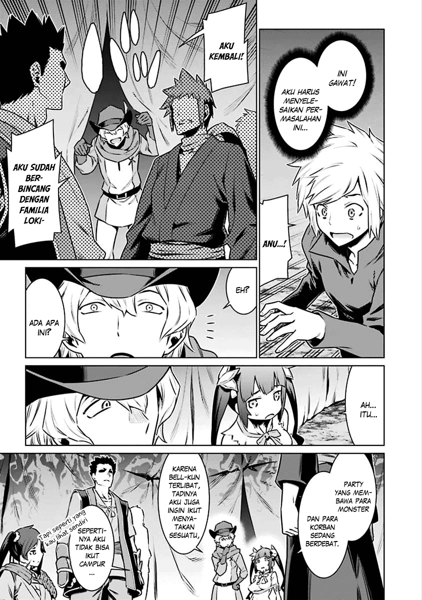 Dungeon ni Deai o Motomeru no wa Machigatte Iru Darou ka Chapter 69