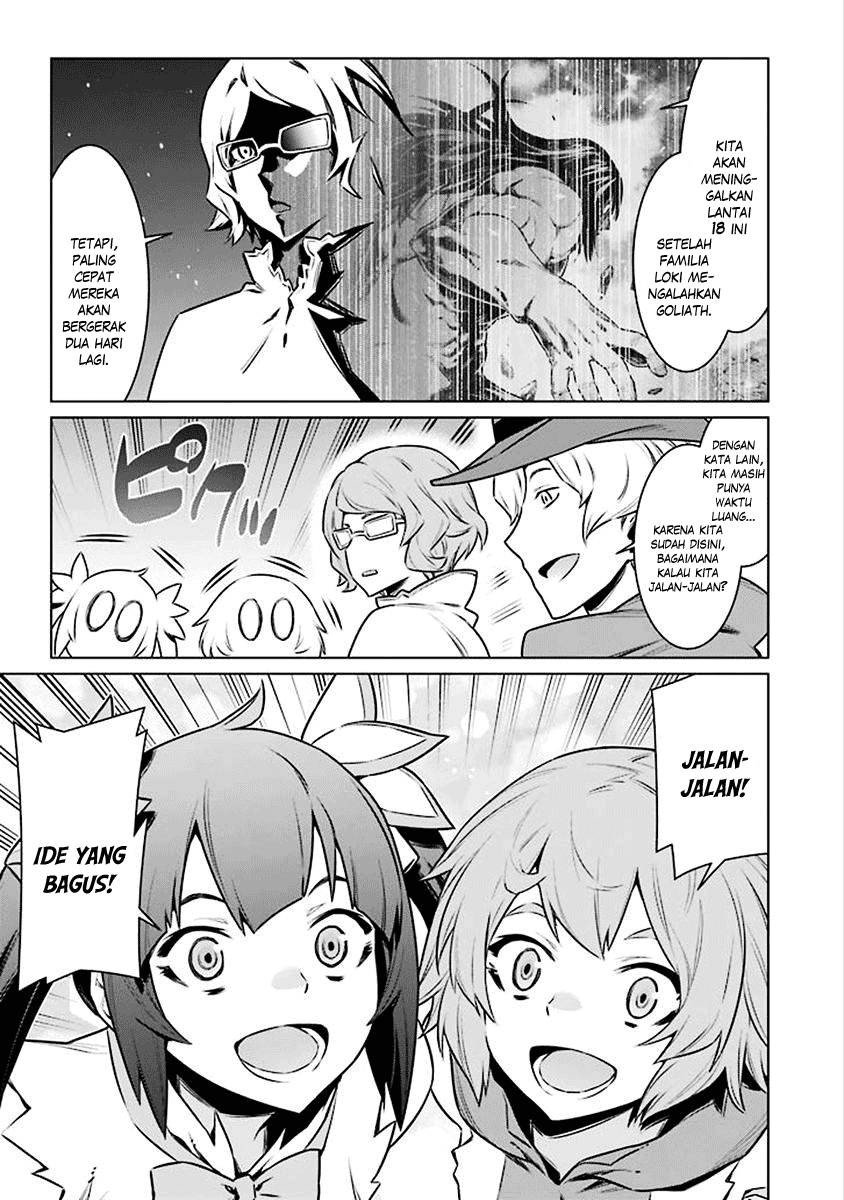 Dungeon ni Deai o Motomeru no wa Machigatte Iru Darou ka Chapter 69