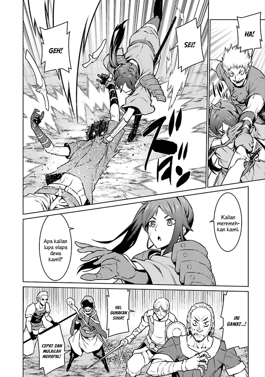 Dungeon ni Deai o Motomeru no wa Machigatte Iru Darou ka Chapter 76