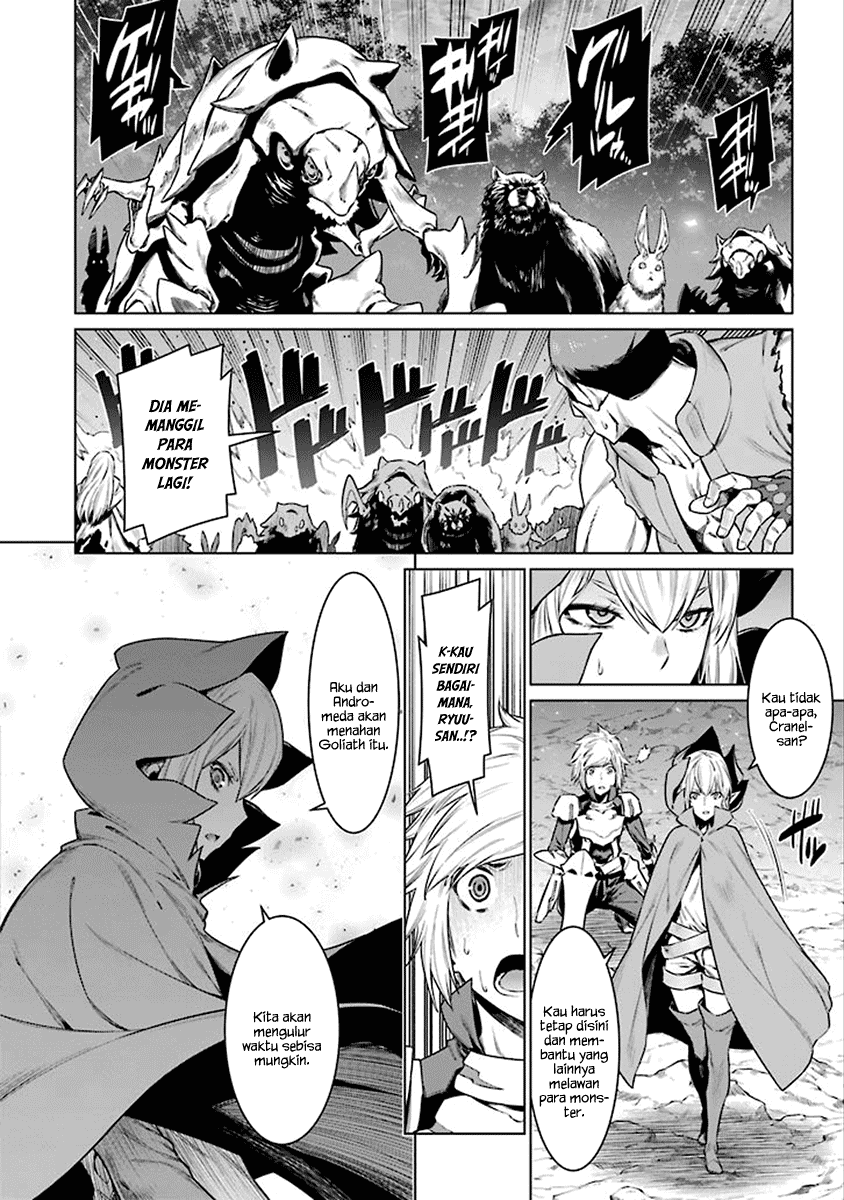 Dungeon ni Deai o Motomeru no wa Machigatte Iru Darou ka Chapter 80