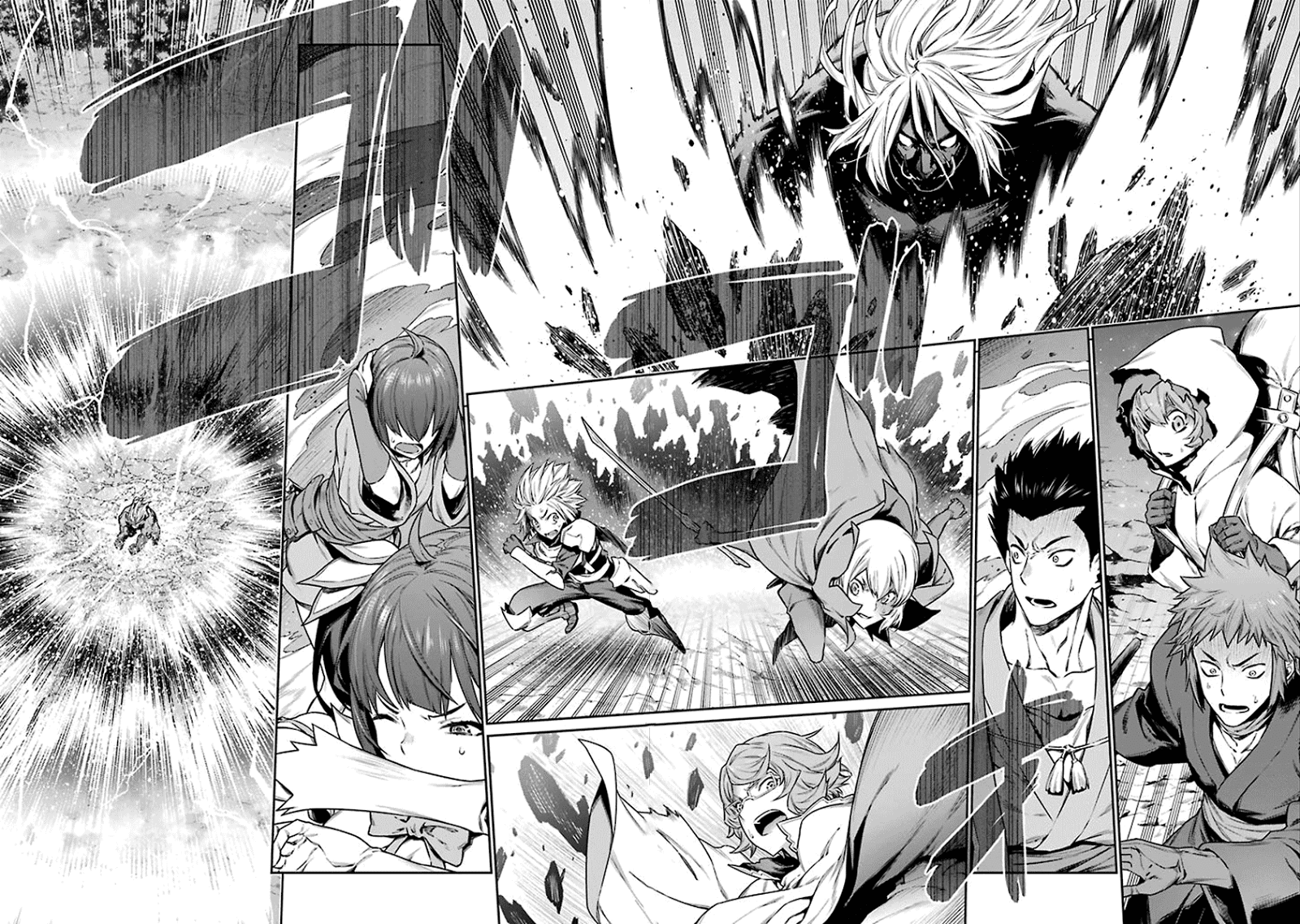 Dungeon ni Deai o Motomeru no wa Machigatte Iru Darou ka Chapter 80