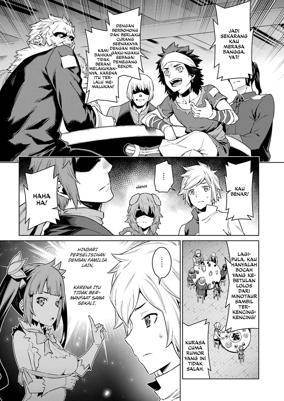 Dungeon ni Deai o Motomeru no wa Machigatte Iru Darou ka Chapter 86