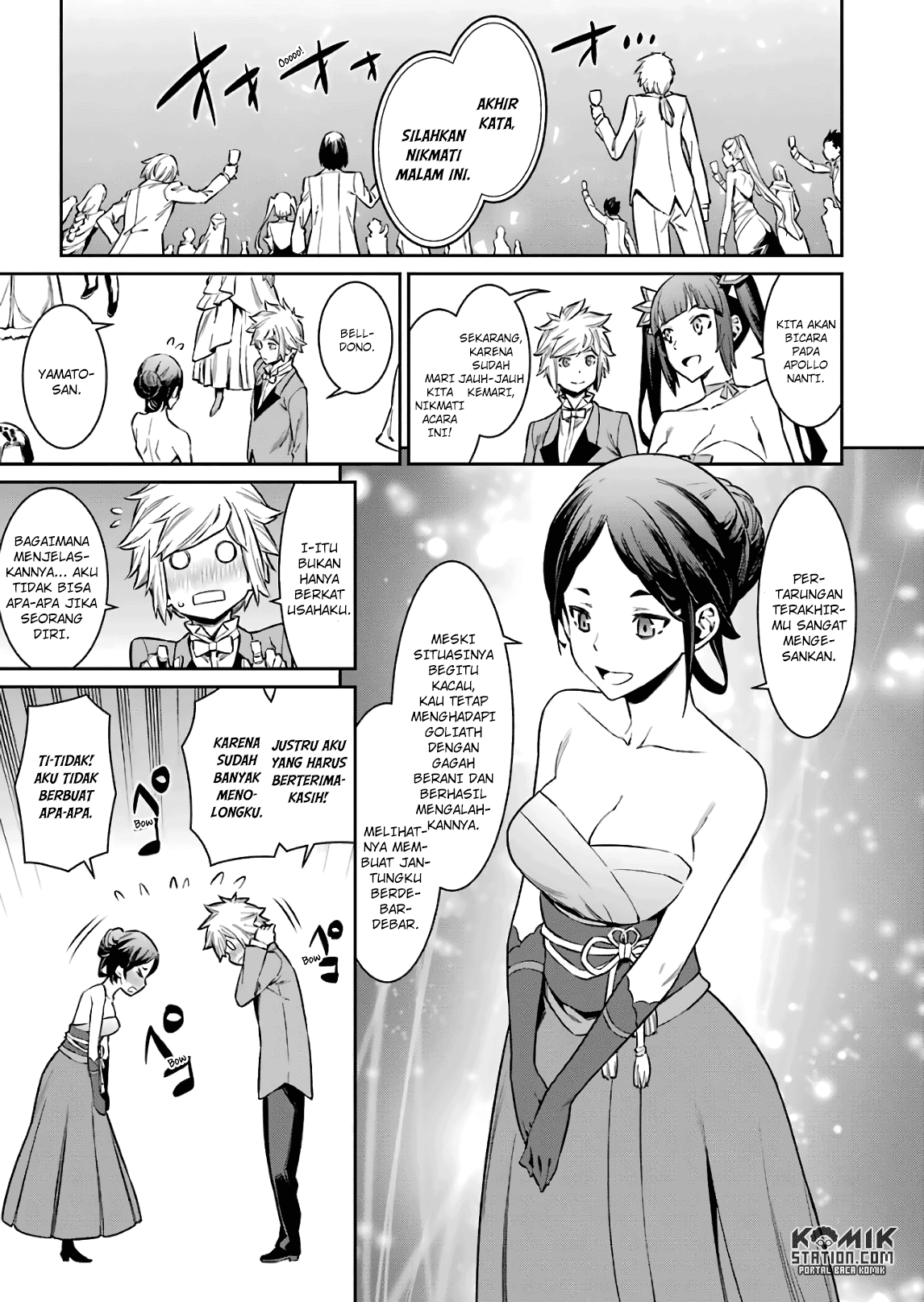 Dungeon ni Deai o Motomeru no wa Machigatte Iru Darou ka Chapter 88