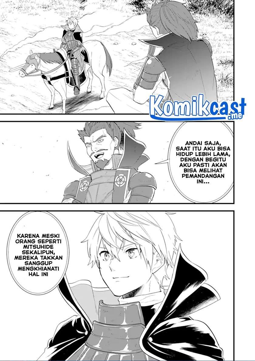 Oda nobunaga to iu nazo no shokugyou ga mahou kenshi yori chiitodattanode, oukoku o tsukuru koto ni shimashita Chapter 41.1