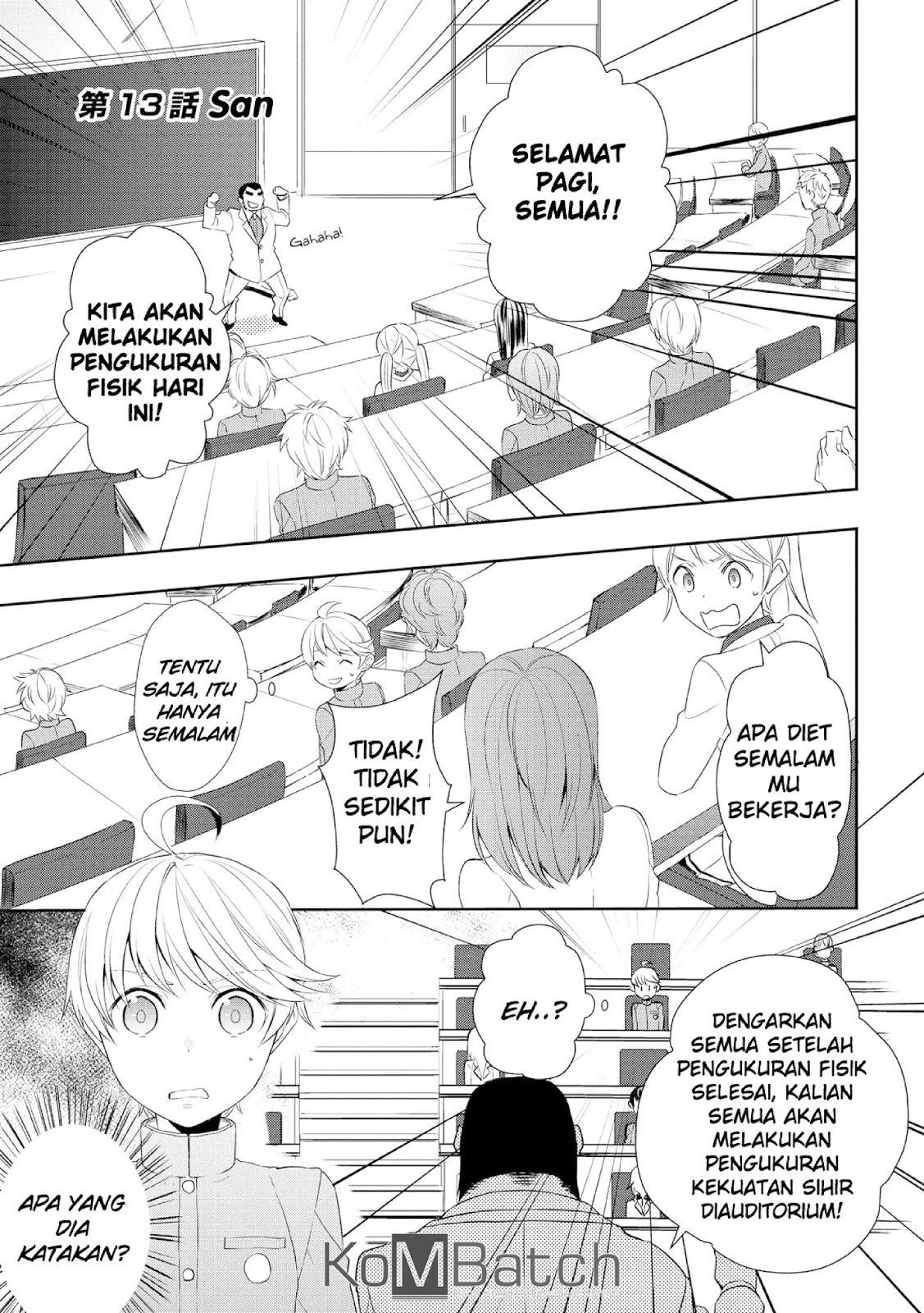 Tenseishichatta yo (Iya, Gomen) Chapter 13