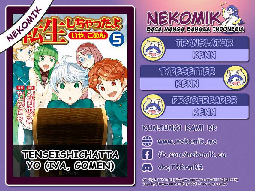 Tenseishichatta yo (Iya, Gomen) Chapter 45