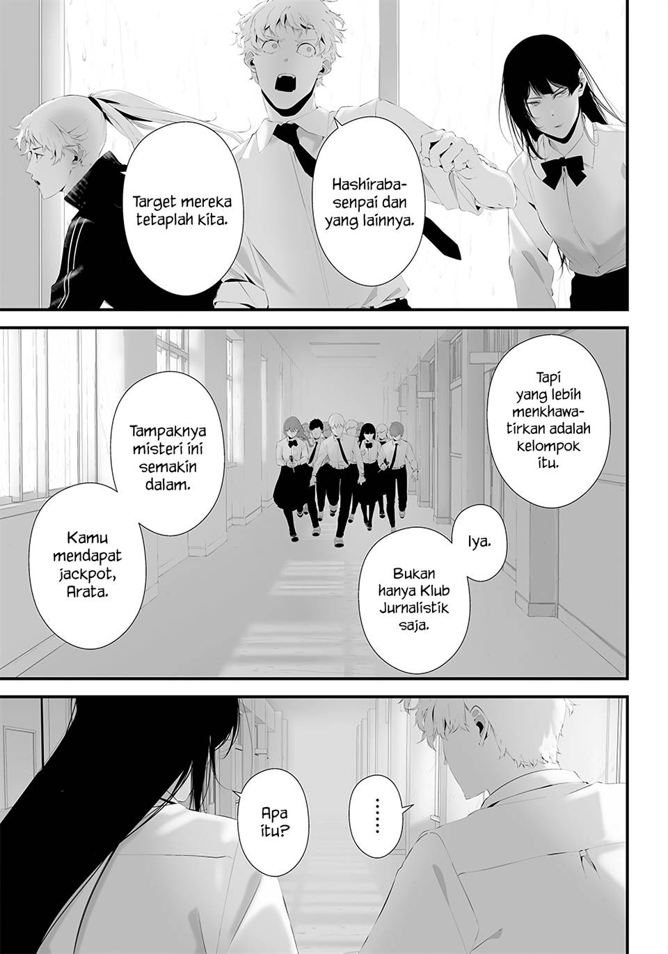 Tsurenai Hodo Aokute Azatoi Kurai ni Akai Chapter 44