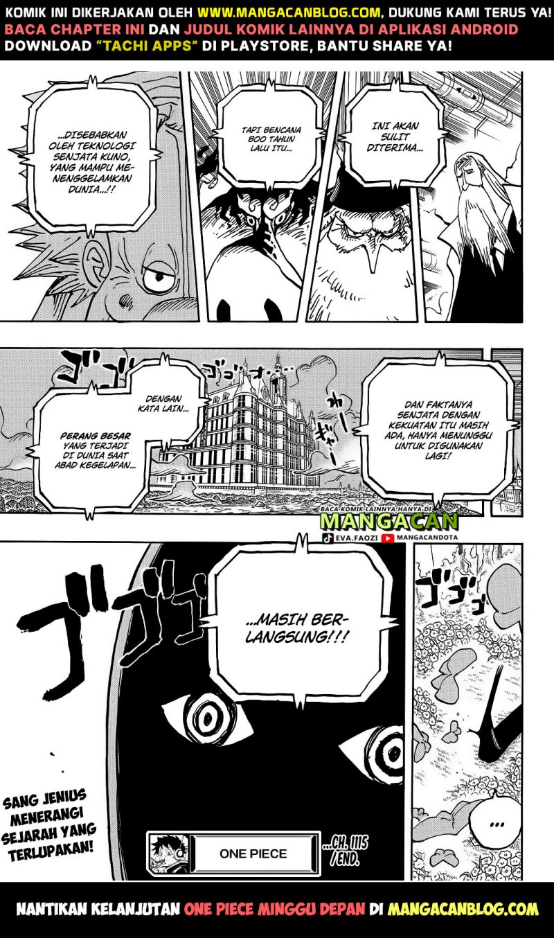 One Piece Chapter 1115