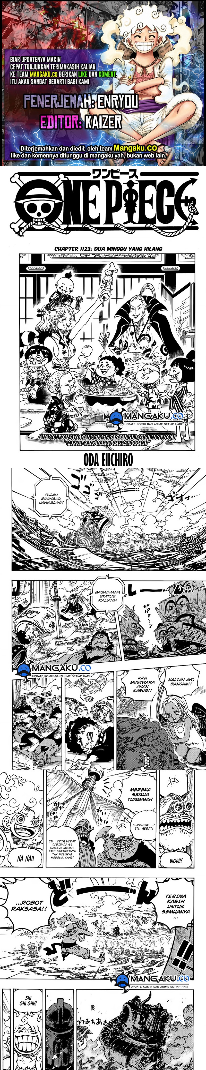 One Piece Chapter 1123