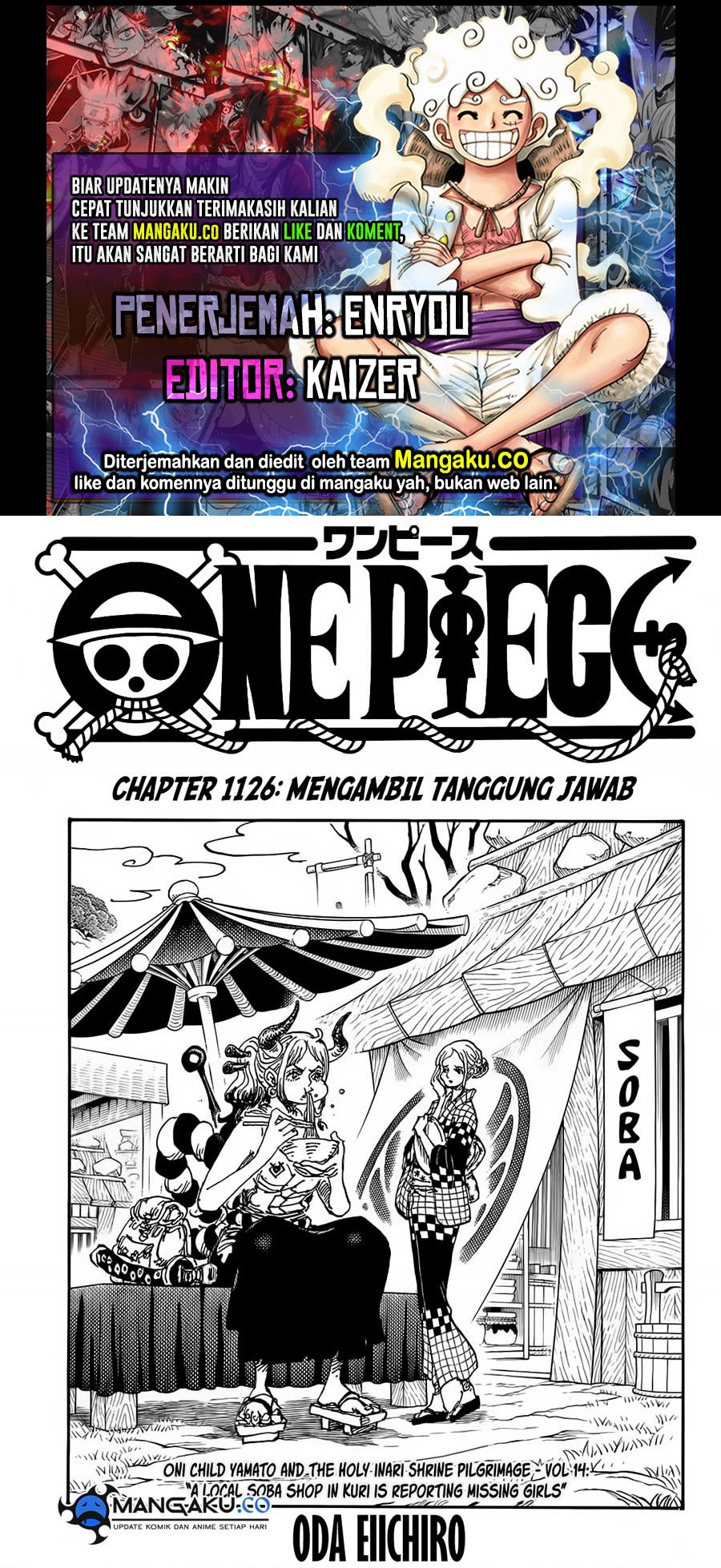 One Piece Chapter 1126