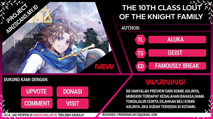 The 10th Class Lout of the Knight Family Chapter 7