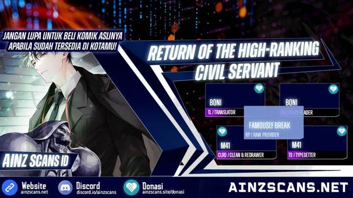 Return of the High-Ranking Civil Servant Chapter 10