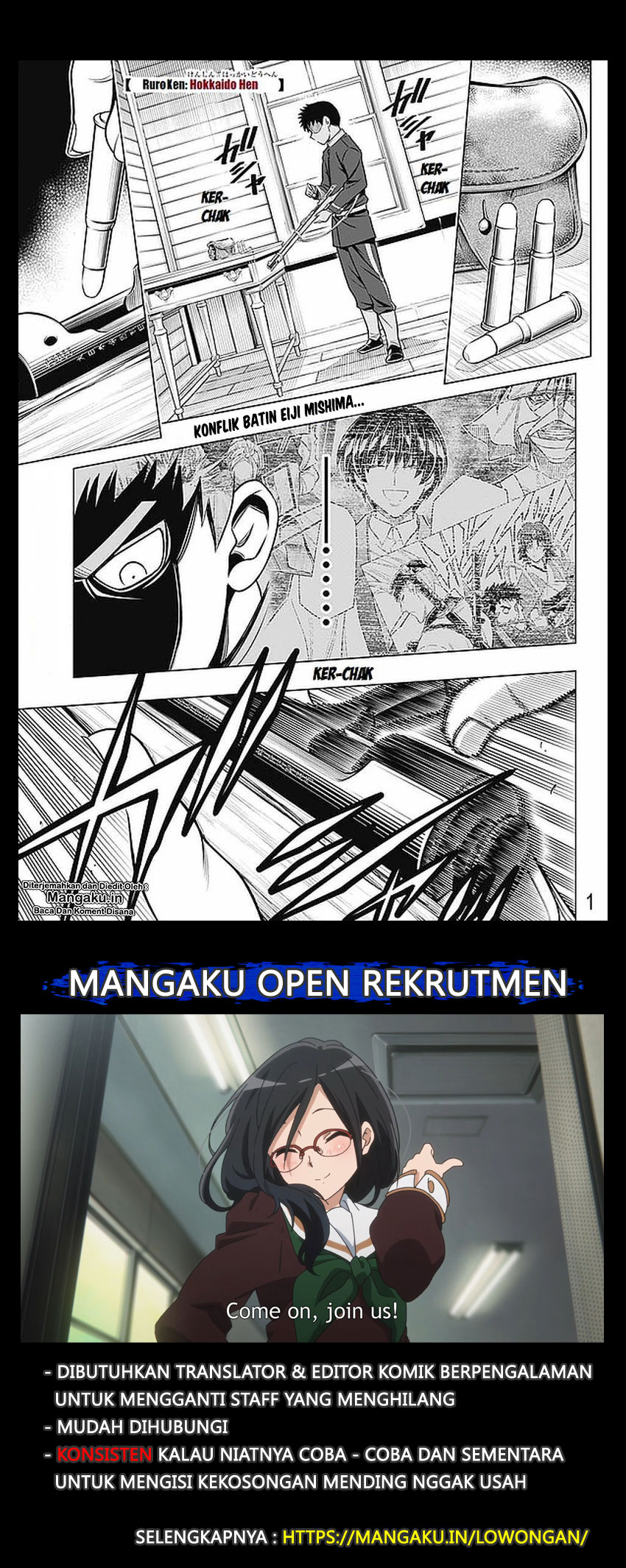 Rurouni Kenshin: Meiji Kenkaku Romantan: Hokkaidou Hen Chapter 18