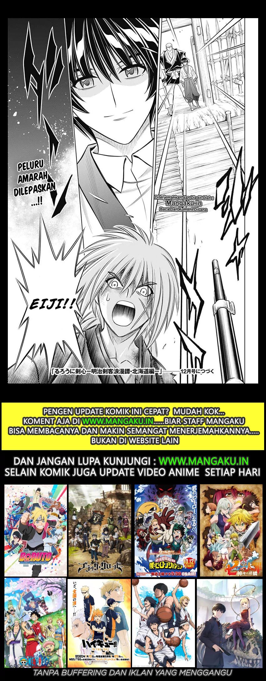 Rurouni Kenshin: Meiji Kenkaku Romantan: Hokkaidou Hen Chapter 19