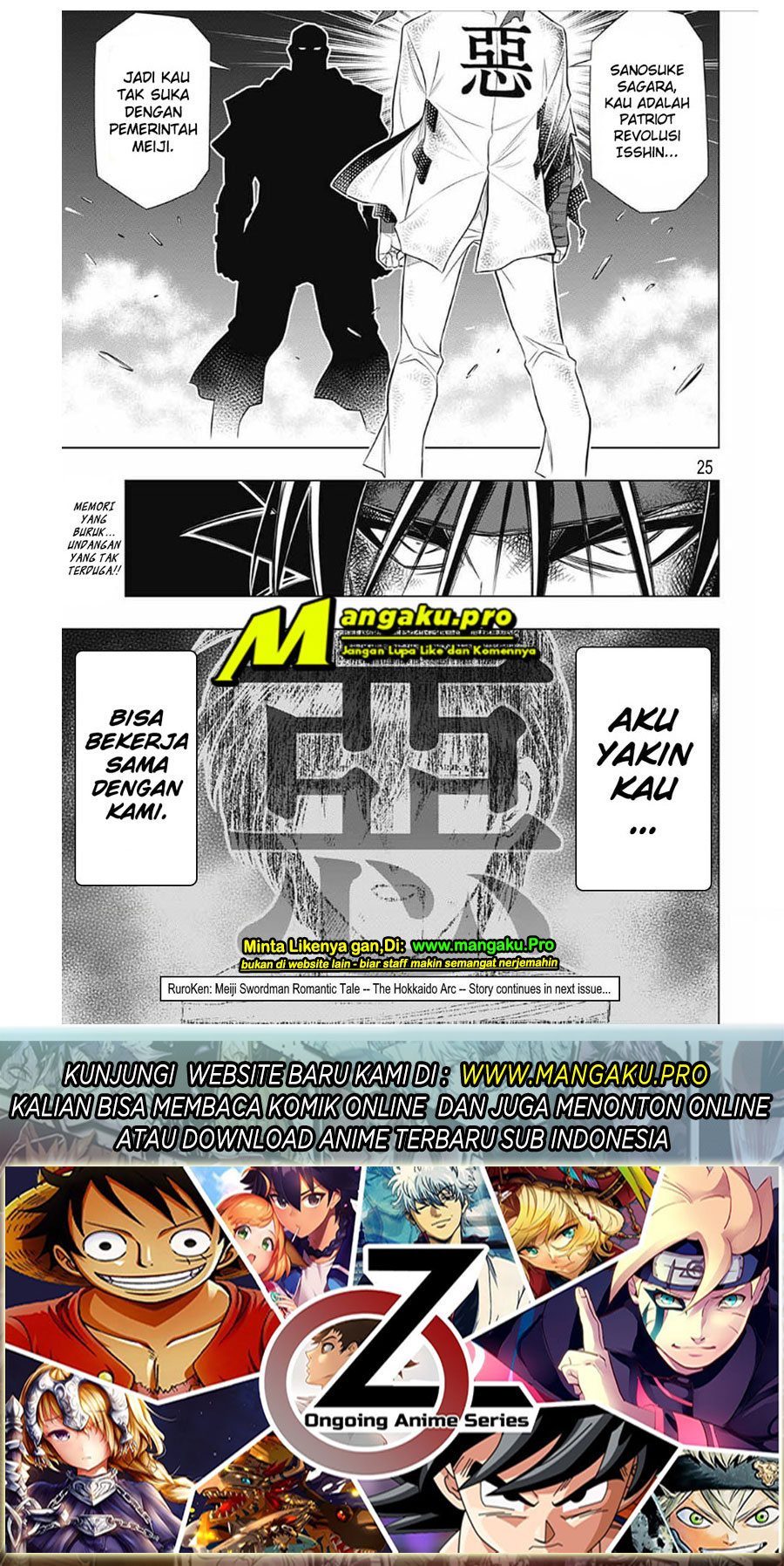 Rurouni Kenshin: Meiji Kenkaku Romantan: Hokkaidou Hen Chapter 29