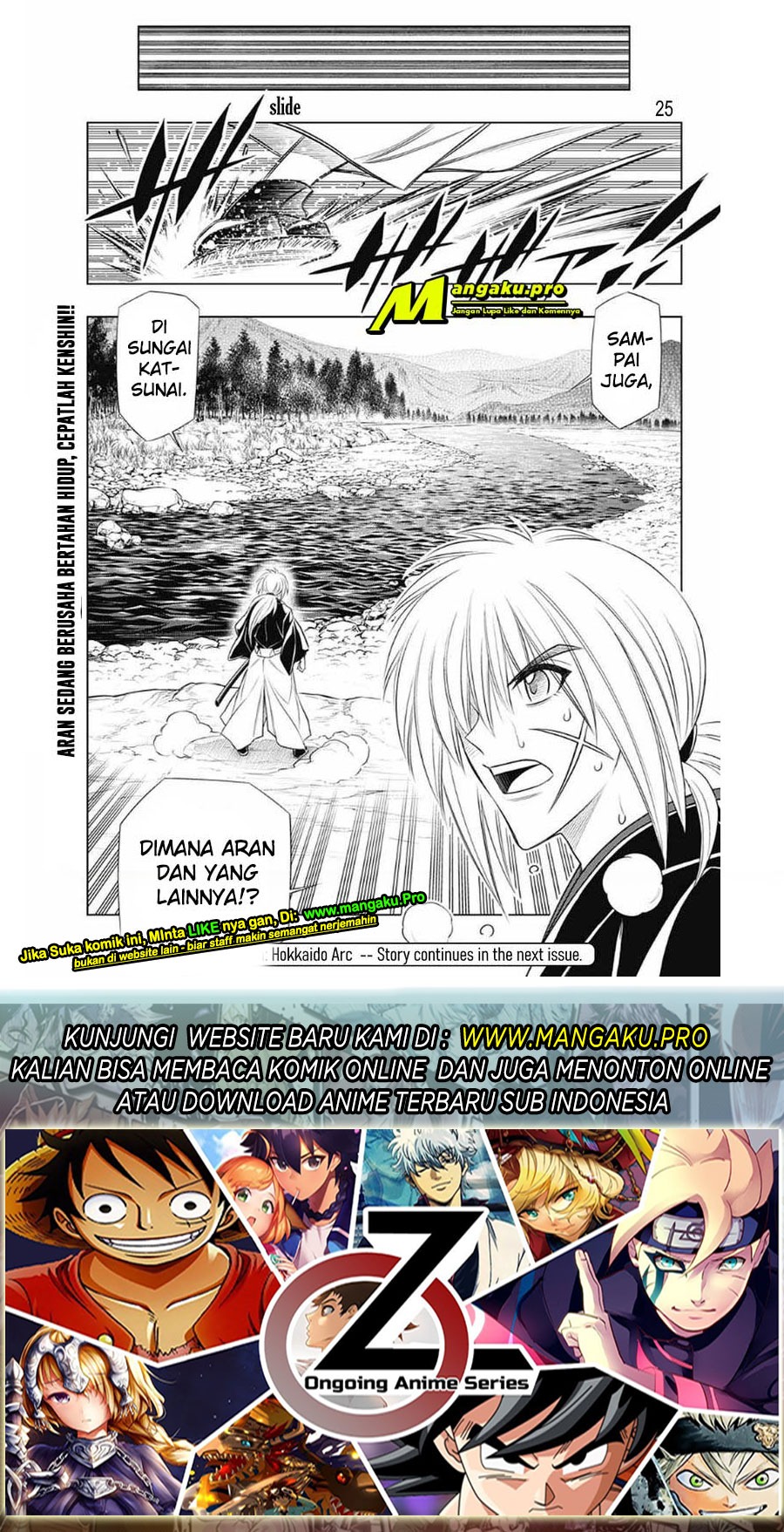 Rurouni Kenshin: Meiji Kenkaku Romantan: Hokkaidou Hen Chapter 31